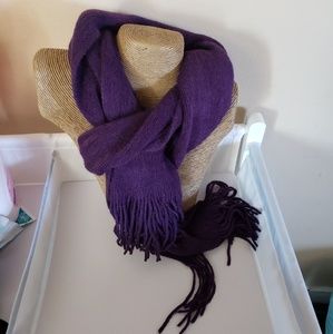 New w/o tag purple scarf